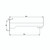 Saffron Wall Basin Spout 200mm Brushed Nickel Lead Free [328282]