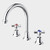 Caravelle Classic Cross Sink Set Lead Free [328646]