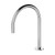 Vivid Slimline Gooseneck Hob Sink Outlet 220mm 4Star Chrome Lead Free [329566]
