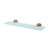 Chia Glass Shower Shelf 450mm Brushed Bronze [319081]
