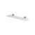 Chia Glass Shower Shelf 450mm Brushed Gold [319061]