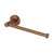 Chia Hand Towel / Spare Toilet Roll Holder Brushed Bronze [319008]