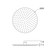 Matcha Brass Shower Head 300mm Brushed Gold [319084]