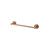 Chia Single Towel Rail 600mm Brushed Bronze [318986]