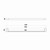 Sandalwood Single Towel Rail 600mm Brushed Bronze [319018]
