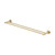 Chia Double Towel Rail 750mm Brushed Gold [319005]