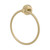 Chia Towel Ring Brushed Gold [319007]