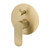 Saffron Shower Diverter Mixer Brushed Gold Lead Free [319042]