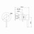Anise Shower Mixer (80mm Backplate) Brushed Bronze Lead Free [319051]