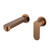 Saffron Dual Wall Plate Mixer Brushed Bronze Lead Free [319089]