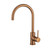 Anise Round Gooseneck Sink Mixer Brushed Bronze Lead Free [318983]