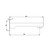 Saffron Wall Basin Spout 200mm Gunmetal Lead Free [320085]