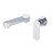 Saffron Dual Wall Plate Mixer Chrome Lead Free [320018]
