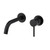 Anise Dual Wall Plate Mixer Matte Black Lead Free [323306]