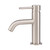 Anise Eco Basin Mixer Curved Spout Brushed Nickel [323223]