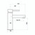 Anise Basin Mixer Straight Spout Chrome Lead Free [323230]