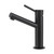 Anise Eco Basin Mixer Upswept Spout Matt Black [323238]
