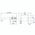 Anise Wall Plate Mixer with 180mm Spout Trim Kit Gunmetal Lead Free [323271]
