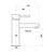 Anise Basin Mixer Straight Spout Gunmetal [323274]
