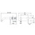 Anise Wall Plate Mixer with 180mm Spout Brushed Nickel [323295]