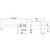 Anise Wall Plate Mixer with 250mm Spout Chrome [323219]