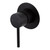 Anise Shower Mixer (80mm Backplate) Matte Black Lead Free [323218]