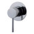 Anise Shower Mixer Trim Kit (80mm Backplate) Chrome [323224]