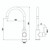 Anise Eco Round Sink Mixer Matte Black Lead Free [323273]