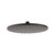 Matcha Brass Shower Head 250mm Matte Black [327009]