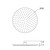 Matcha Brass Shower Head 250mm Chrome [327050]