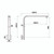 CHAI HIGH RISE SHOWER ARM GUN METAL [327074]