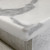 Sarah Calacatta Marble 900 + Matte White Fingerpull on Kickboard 1TH Left Side Drawers [180547]