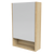Sanremo Shaving Cabinet 475mm Single Door Gold Collection White [290478]