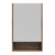 Sanremo Shaving Cabinet 475mm Single Door Gold Collection White [290478]