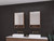 Sanremo Shaving Cabinet 475mm Single Door Gold Collection White [290478]