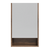 Sanremo Shaving Cabinet 475mm Single Door Platinum Collection White [290476]