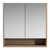 Sanremo Shaving Cabinet 750mm Double Door Platinum Collection White [290481]