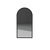 Church Frame Shaving Cabinet 430mm Single Door Platinum Collection White [305878]
