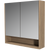 Sanremo Shaving Cabinet 1050mm Double Door Platinum Collection White [290483]