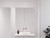Tennessee Shaving Cabinet 750mm Double Door Gold Collection White [290496]