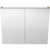 Tennessee Shaving Cabinet 900mm Double Door Gold Collection White [290494]