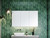 Tennessee Shaving Cabinet 1200mm Three Door Gold Collection White [290498]
