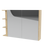 New York Shaving Cabinet 1050mm Right Double Door Gold Collection White [298420]