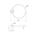 Dolce II Hand Towel Ring Brushed Gold [315747]