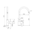 Dolce II Sink Mixer Brushed Nickel [322145]