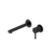 Dolce II Wall Basin or Bath Mixer Separate Back Plate Matte Black [322057]
