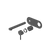 Dolce II Wall Basin or Bath Mixer Trim Kit (Only) Gunmetal [322056]