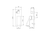 Celia Shower Mixer with Diverter Trim Kit (Only) Chrome [322167]