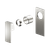 Celia Shower Mixer Rectangular Backplate Trim Kit (Only) Brushed Nickel [322140]