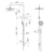 Dolce II Twin Shower Gunmetal [322127]